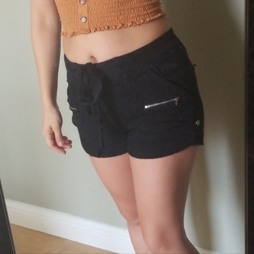 Black Bebe Shorts Size Small